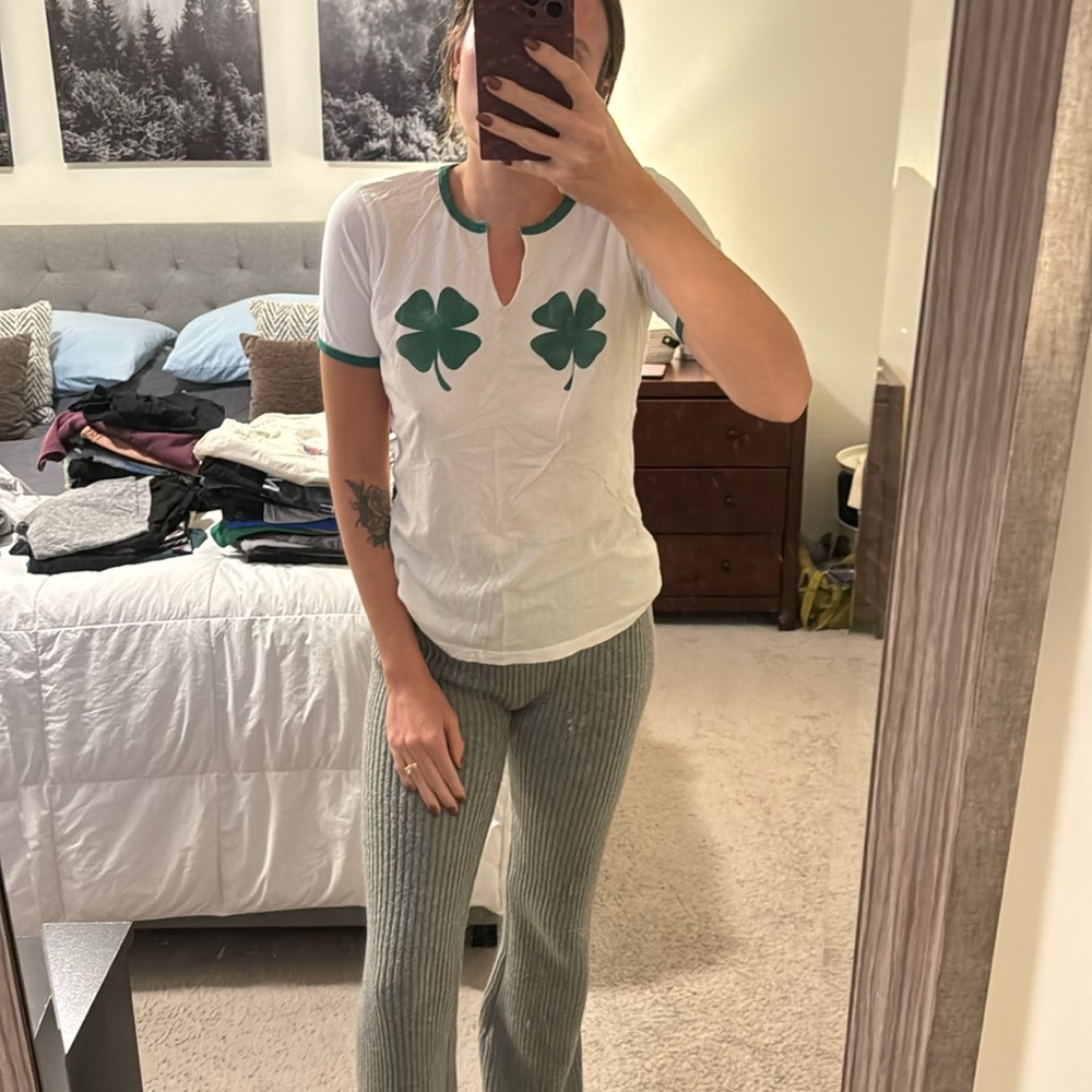 Urban outfitters shamrock top